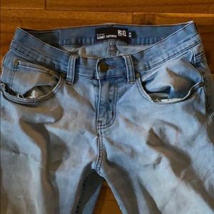 RSQ skinny tapered 29x30 blue jeans